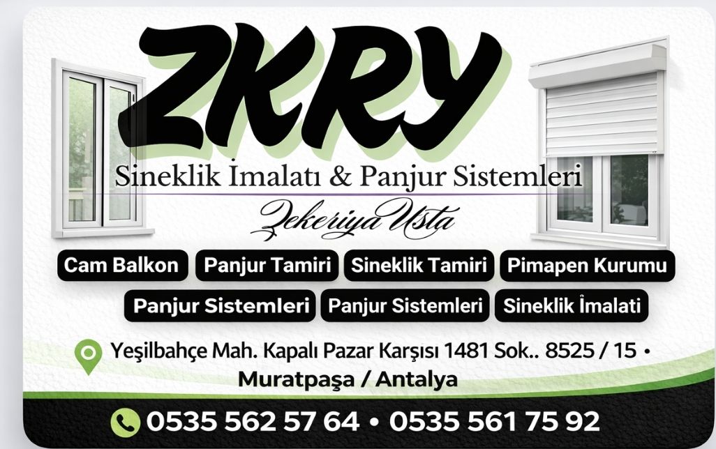 Antalya Pvc Pencere